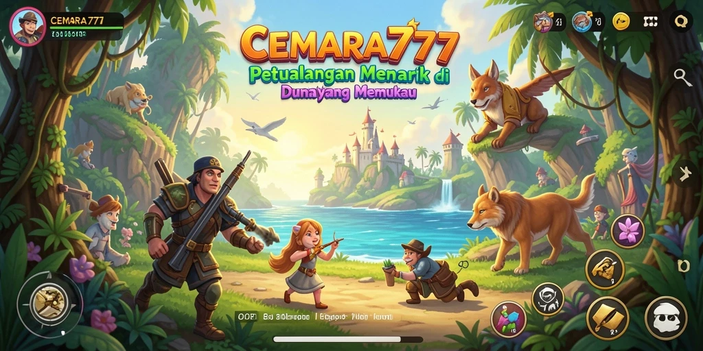 Screenshot CEMARA777 menampilkan aksi seru di dunia petualangan yang memukau.