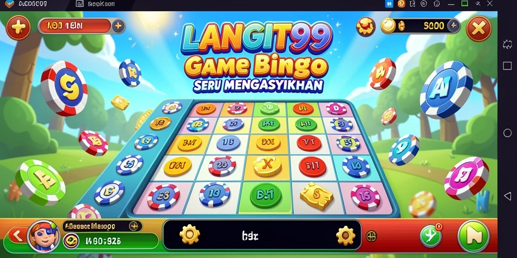 Tampilan gameplay seru dengan angka-angka yang menantikan di LANGIT99.