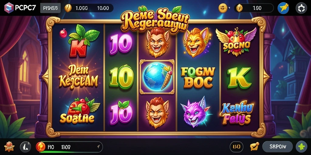 Tampilan gameplay slot PCPC7 yang seru dan menarik.