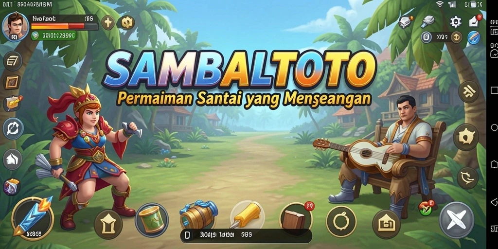 Screenshot menunjukkan aksi seru dalam gameplay Casual.