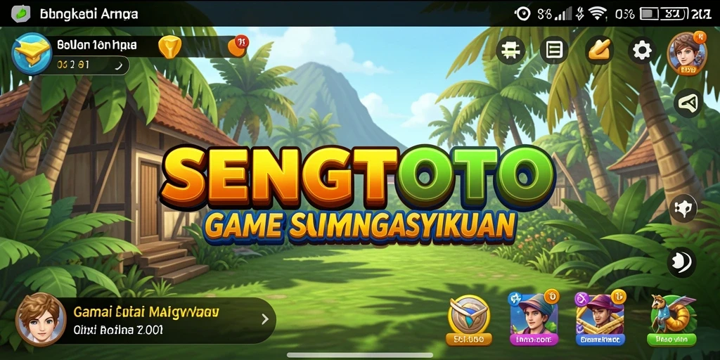 Screenshot gameplay SENGTOTO yang menunjukkan keseruan permainan.