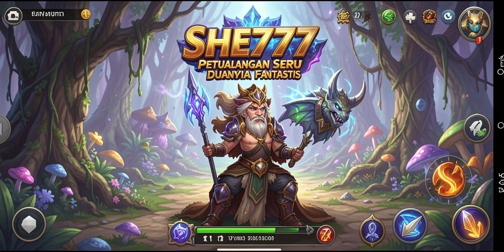Gameplay SHE777 yang menampilkan petualangan seru dan tantangan menarik.