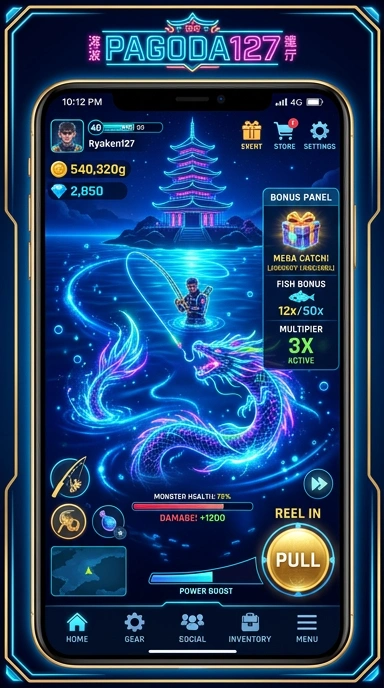 Screenshot aplikasi pagoda127 menampilkan berbagai kategori aplikasi.